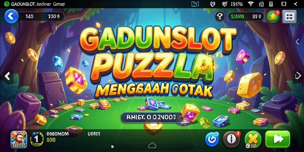 Gameplay GADUNSLOT yang menantang dan seru.