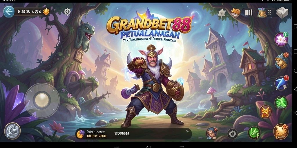 Tangkapan layar gameplay <strong>GRANDBET88</strong> yang menampilkan aksi petualangan seru.