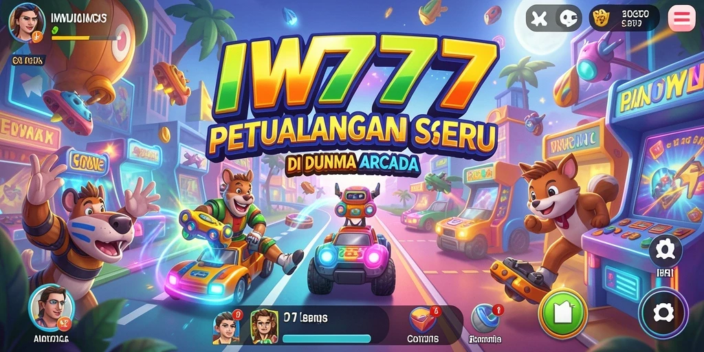 Tampilan seru dari gameplay IW777 yang penuh aksi.