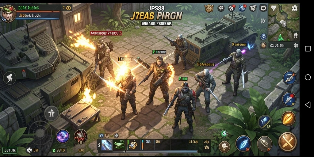 Tampilan gameplay seru dan strategi di JPS88 yang mendebarkan.
