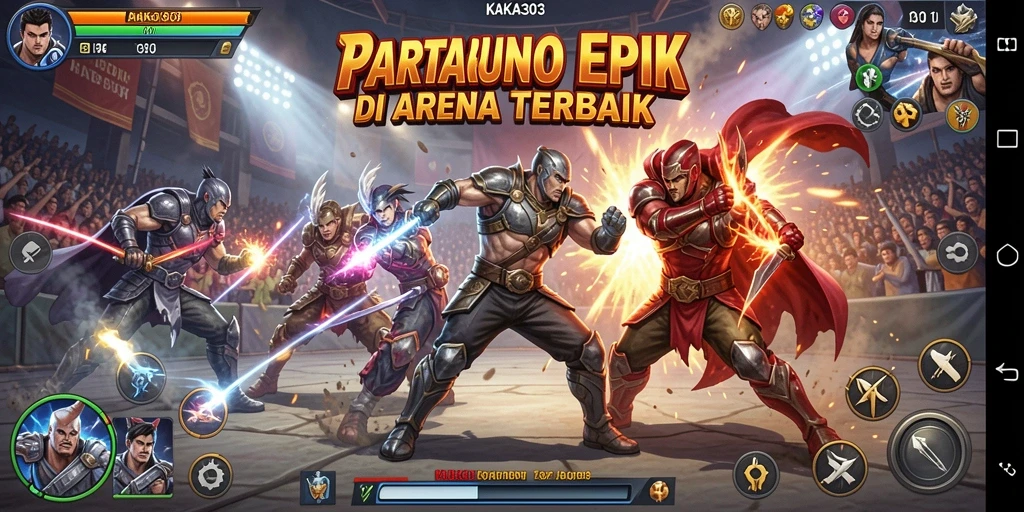 Gameplay pertarungan yang mendebarkan di KAKA303.