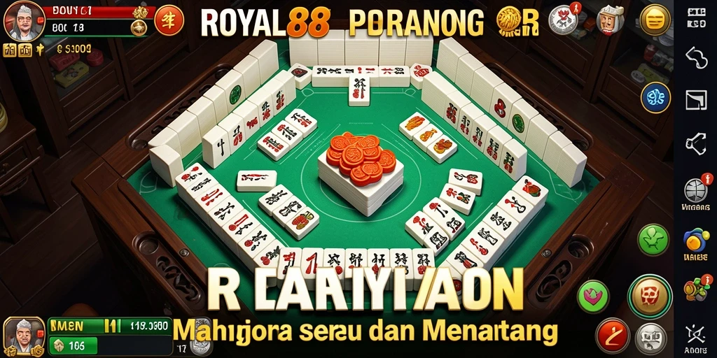Gameplay menarik dalam ROYAL88 yang menampilkan Mahjong.