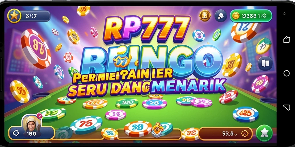 Tampilan gameplay Bingo yang menarik dan interaktif di RP777.