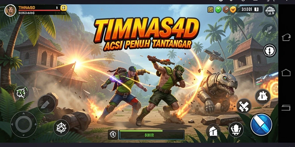 Tampilkan gameplay aksi seru dari TIMNAS4D.