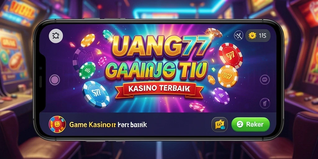 Tampilan menarik dari gameplay Kasino di UANG77.