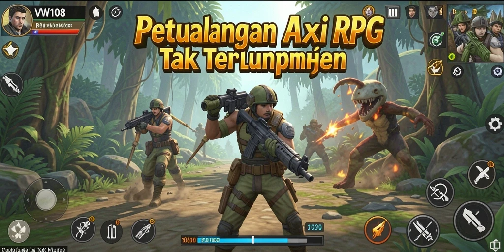 Tampilan menakjubkan dari gameplay ARPG di VW108.